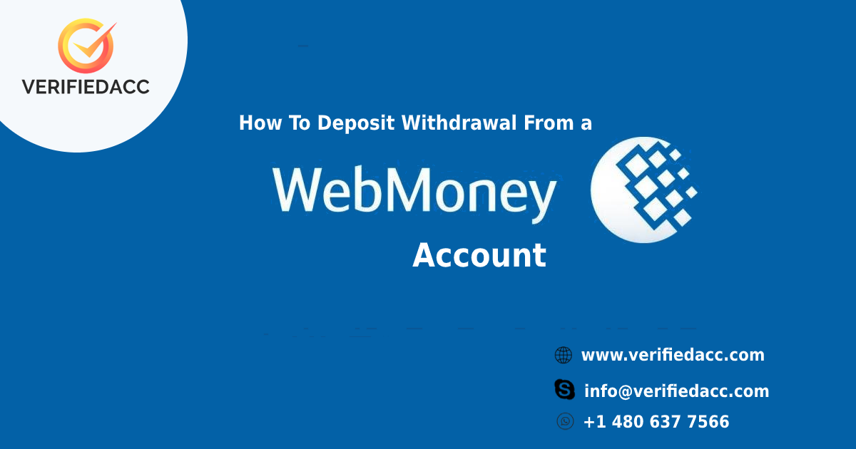 buy verified webmoney account